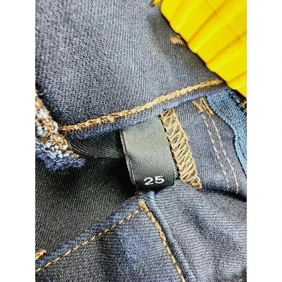 J Brand size 25X29 Mama J Skinny Leg Ink Under Belly Inset Panel Maternity Jeans - Picture 7 of 16